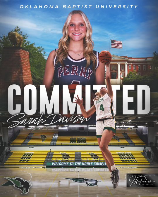 I am so blessed to announce that I have committed to Oklahoma Baptist University! I want to first thank God for giving me this amazing opportunity. I also want to thank Coach Overton for giving me this opportunity!Go Bison💚#Commited