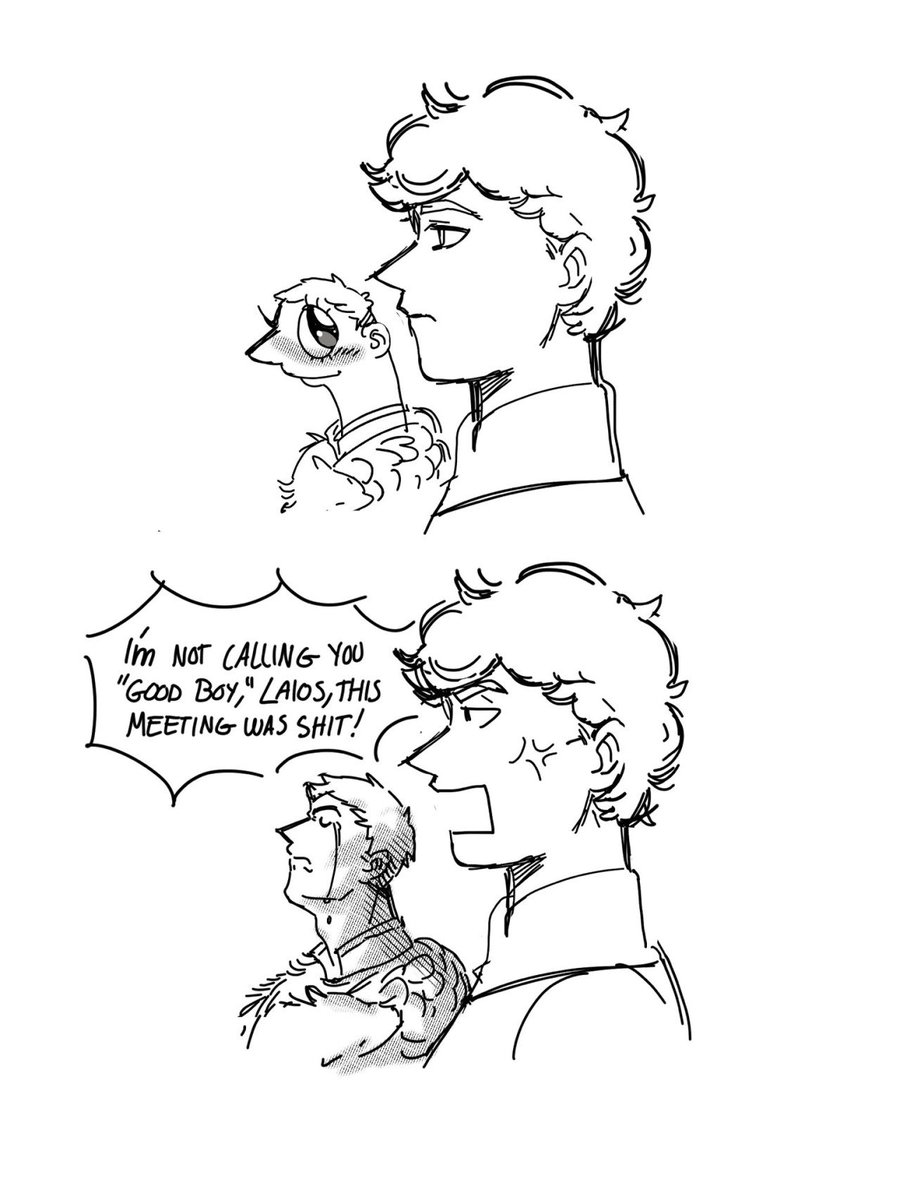 Quiet_kid7256's tweet image. #RENEWTheCupheadShow #Stickler #Henchman #henchler #Henchler 

So I did some henchler ship art of a ship trend, posted it on tumblr but FORGOT TO POST IT HERE