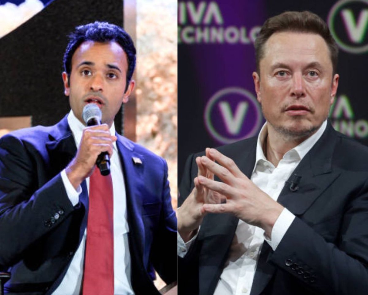 BREAKING NOW 🚨 President Trump announced both Elon Musk and Vivek will run the Department of Government Efficiency, a newly formed agency 

THIS IS HOW WE MAKE AMERICA GREAT 🔥

THIS IS WHAT WINNING LOOKS LIKE 🇺🇸