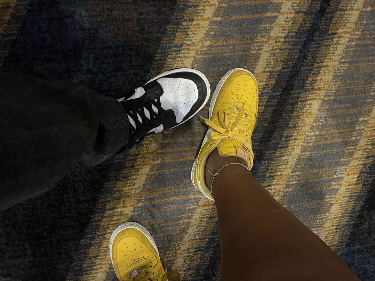 Head of the sneaker caucus at #nfwl2024 #nike