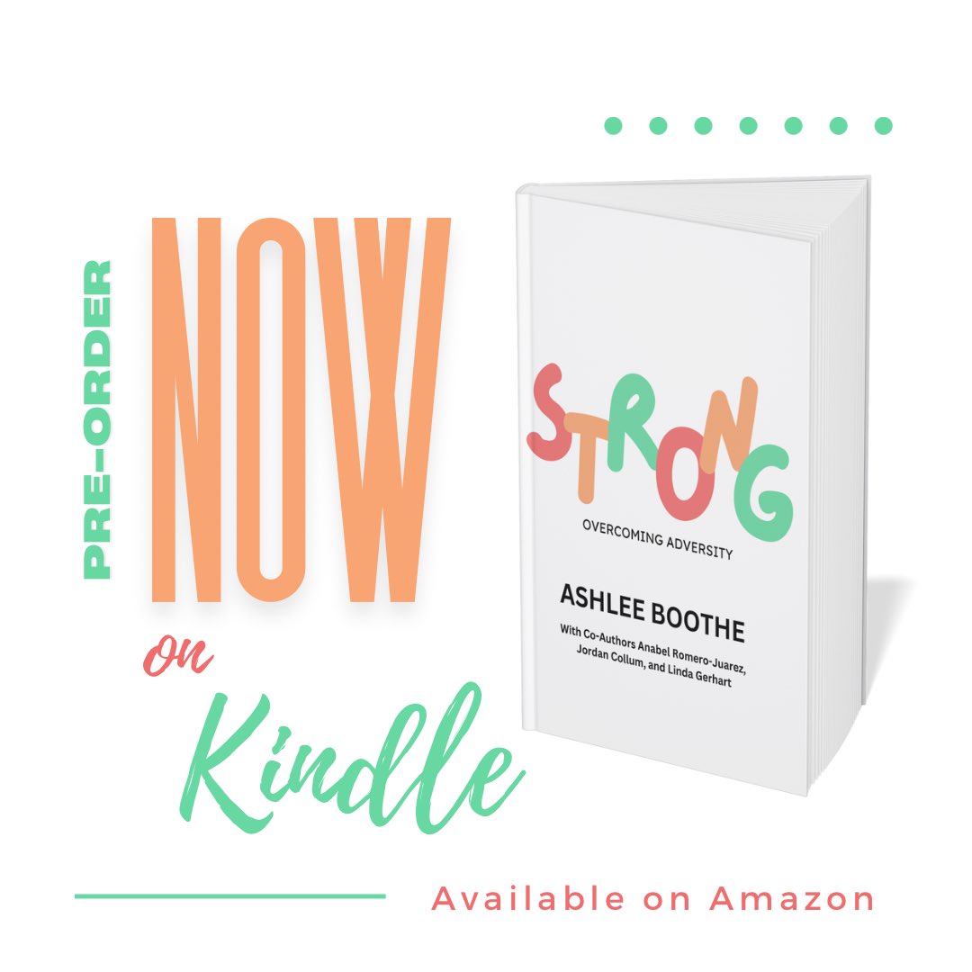 Strong: Overcoming Adversity is now available for PRE-ORDER on Kindle. Print will be available on November 25th.

#Strong #Obstacles #Adversity #Challenges 

Pre-order on Kindle here: a.co/d/fSuVUW4

<a href="/theedumacater/">Jordan Collum</a>