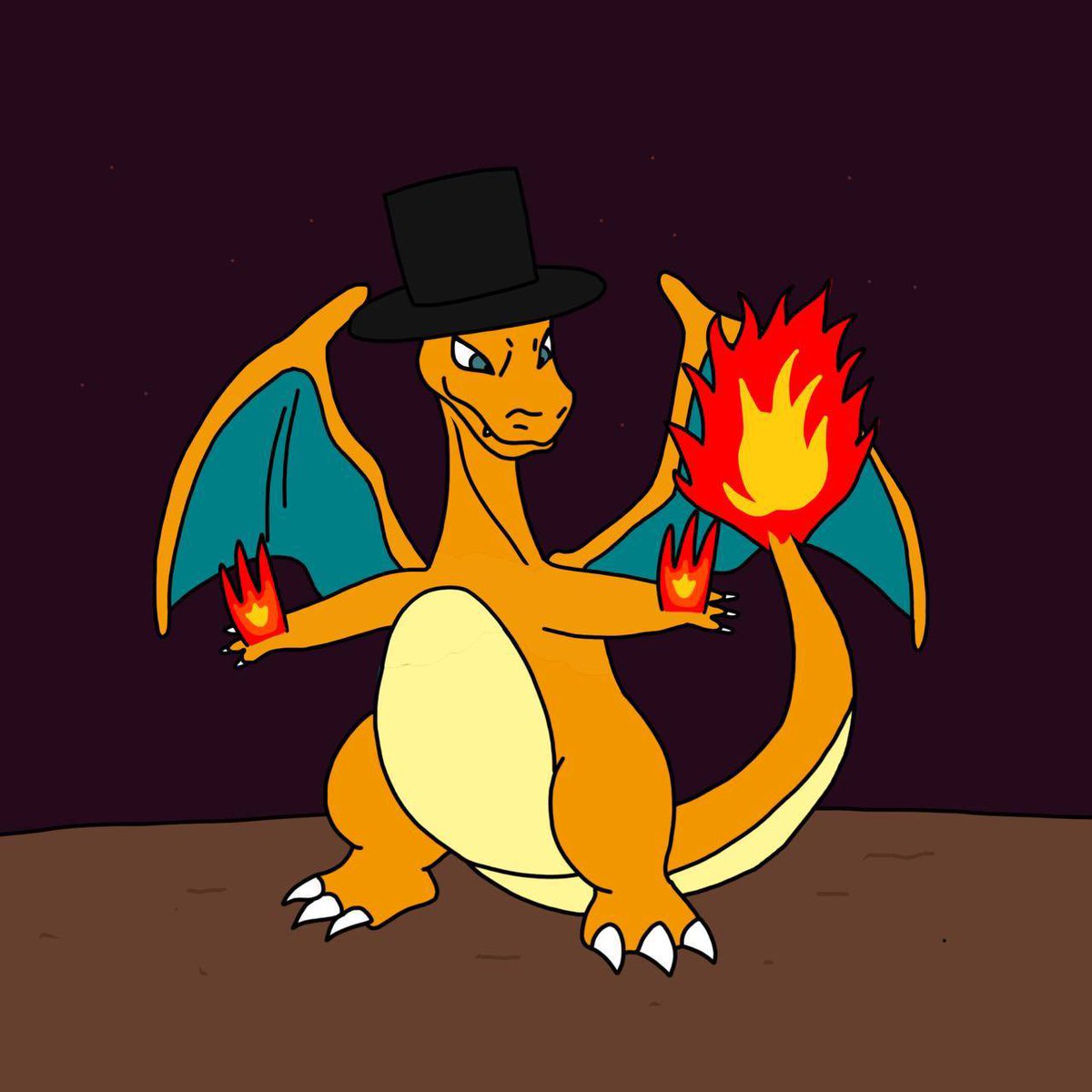 This fire blast is not magic #CHARIZARD