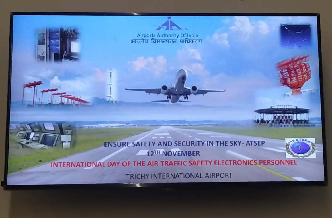 aaiTRZairport's tweet photo. Celebrating #ATSEPDay at @aaiTRZairport Our dedicated ATSEP team works tirelessly behind the scenes, ensuring safe skies through the maintenance and monitoring of critical air traffic systems.From radar to communication and navigation aids,they keep operations safe and efficient. https://t.co/harKNMgUGo