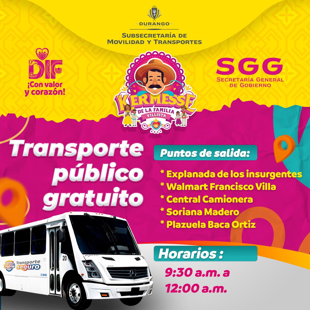 Secretaría General de Gobierno del Estado Durango tweet media