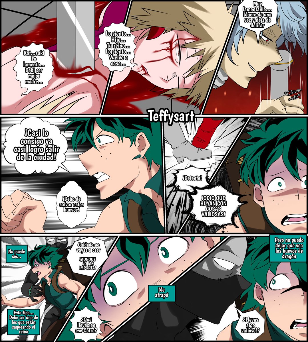Teffysart's tweet photo. #CastillosenelAire
Castillos en el aire ~ Capitulo 81❤️🧡
~Deku is trapped~
#shigarakitomura
💞English~Español 💞
#Aufantasy #bnhafanart #krbk #kiribaku #castillosenelaire #artistonfacebook #aumedieval #Bakushima #shigaraki #Twice #Gore #blood https://t.co/BO634ohQqJ