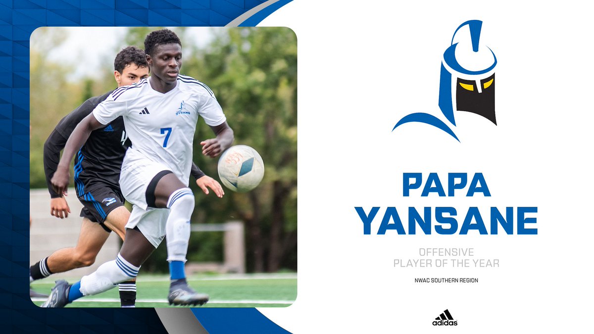 ⚡Never a Doubt⚡

Papa Yansane has been named NWAC Southern Region Offensive Player of the Year!