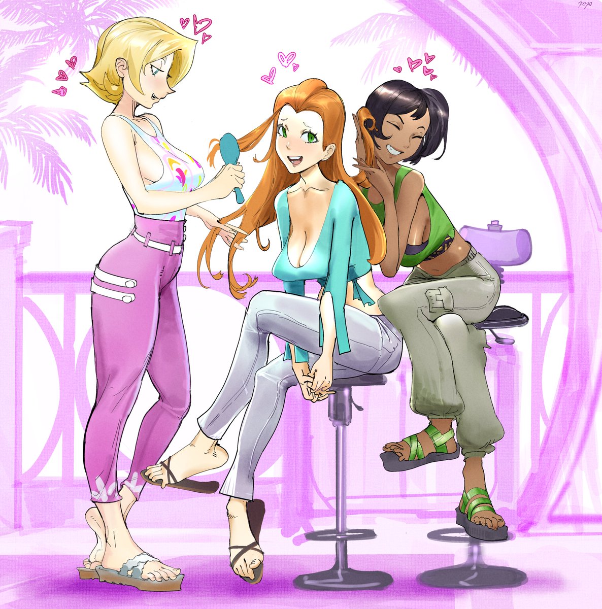 Totally Commissioned โค๏ธ ๐ ๐ (@ttlly_comms) on Twitter photo Art by <a href="/LabSlider/">LabSlider</a> 
#TotallySpies 
#CloverSamAlex
#girlfriends 
โค๏ธ๐๐ Art by <a href="/LabSlider/">LabSlider</a> 
#TotallySpies 
#CloverSamAlex
#girlfriends 
โค๏ธ๐๐