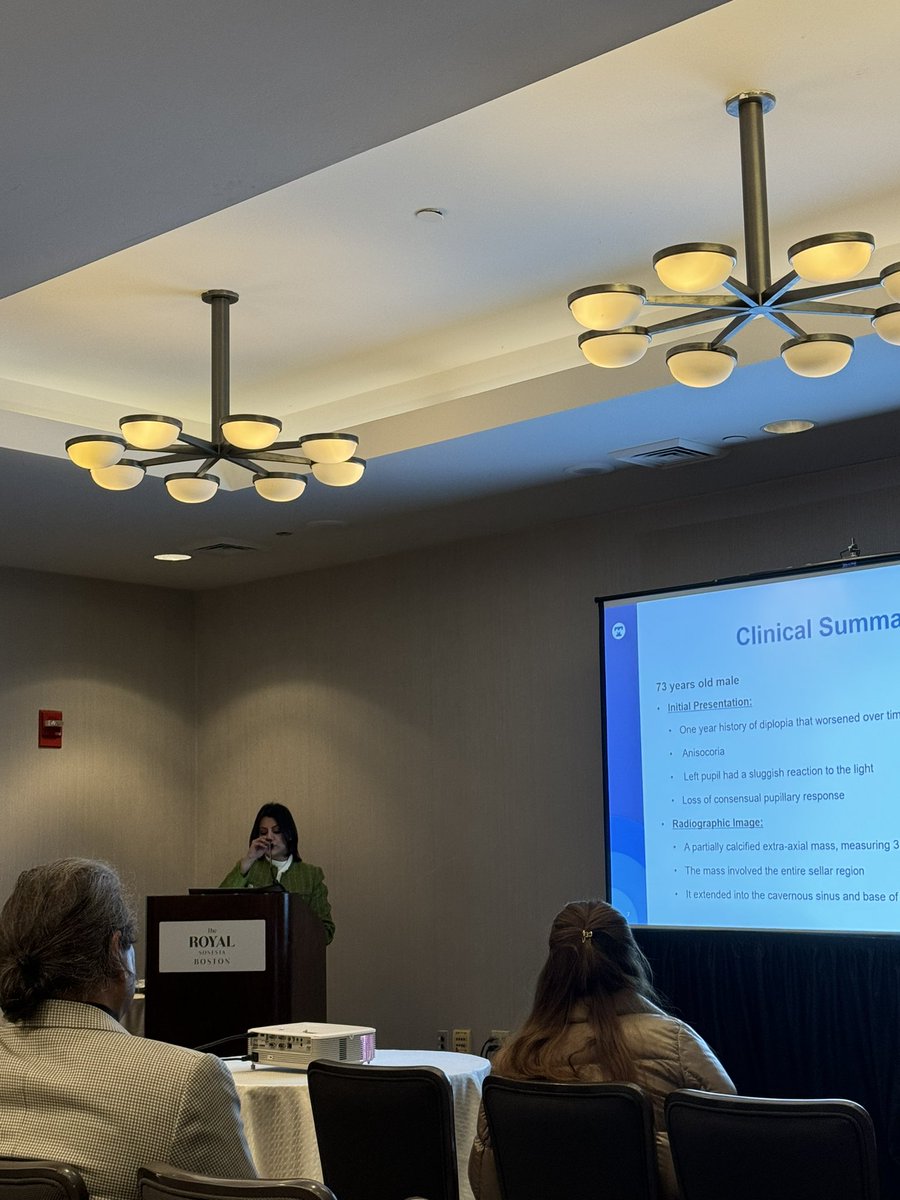 NPathRes's tweet image. Our residents Drs. Kola, Sarraj and Mohammed presenting interesting cases at New England Society of Pathology @TuftsMCPathRes