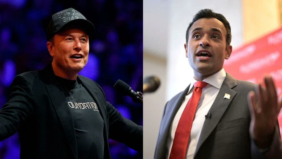 GIVE ME A 👍 IF YOU THINK ELON MUSK AND VIVEK RAMASWAMY WILL DO A GREAT JOB WITH THE DEPARTMENT OF GOVERNMENT EFFICIENCY!