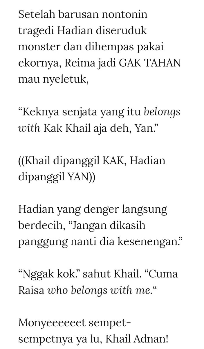 annesgrain's tweet photo. cerita ini masih gasih kak?? lagi bersihin galeri tiba tiba nemu ss-an kocak iniii 😭  @sukkiech https://t.co/QX5LyKAm1p