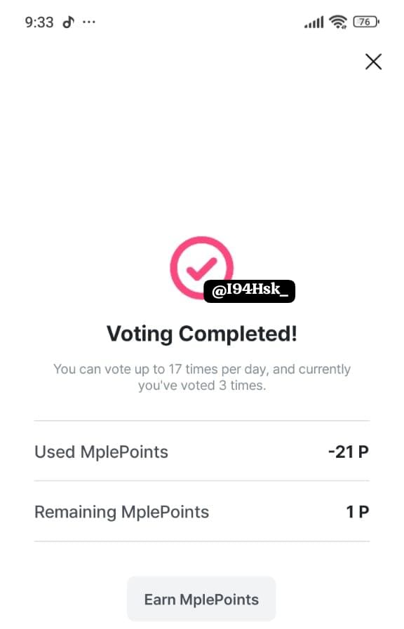 mis votos por Jin y Tae en la app de mnet ✅