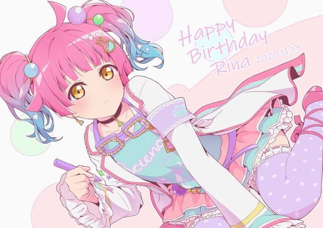 AgentAR_Avenger's tweet photo. Belated #諏訪ななか誕生祭2024
#大和麻弥誕生祭2024
#HBDtoMINHYUK
#HAPPY_REN_DAY
#CHEERSTOTTTOP
#BangDJDay
#HappyBoADay
#HappyJungGODay
#HappyYuraDay
#白鳥胡桃生誕祭2024
#2NE1DARAday

Today we celebrate an expressionless happy birthday to Rina! 🎉🎉🎉
#天王寺璃奈生誕祭2024 https://t.co/f71InVSKSA