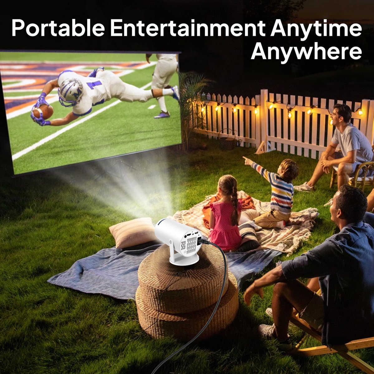 Unleash the fun of entertainment with our WiFi and Bluetooth projectors!
Turn any space into a cinema! Our projectors deliver clear, vivid images. With WiFi and Bluetooth, it's easy to connect. Compact and portable. Grab yours and enjoy the big screen!#IoT