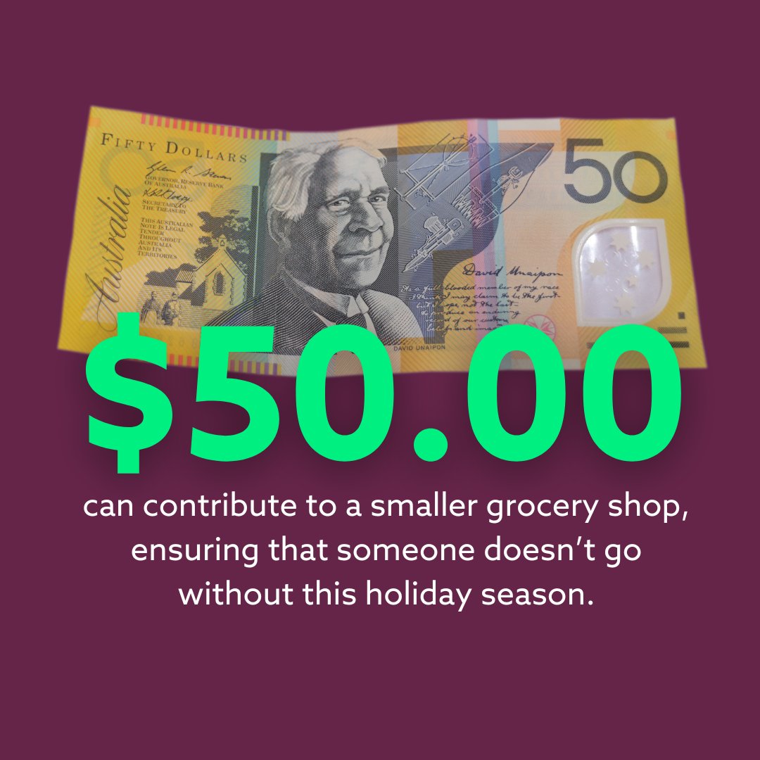 YWCACanberra's tweet photo. 🎄🥳It's that time of the year, where you get to help families, who use our Food Hub have the Christmas of their choosing! Maybe it's a table of lunch favourites 🍒🦐 or gifting 🎁 to family.  All donations are generously accepted 🤩Link to donate ➡️ https://t.co/lXplyygsqF https://t.co/FBYUN912zZ