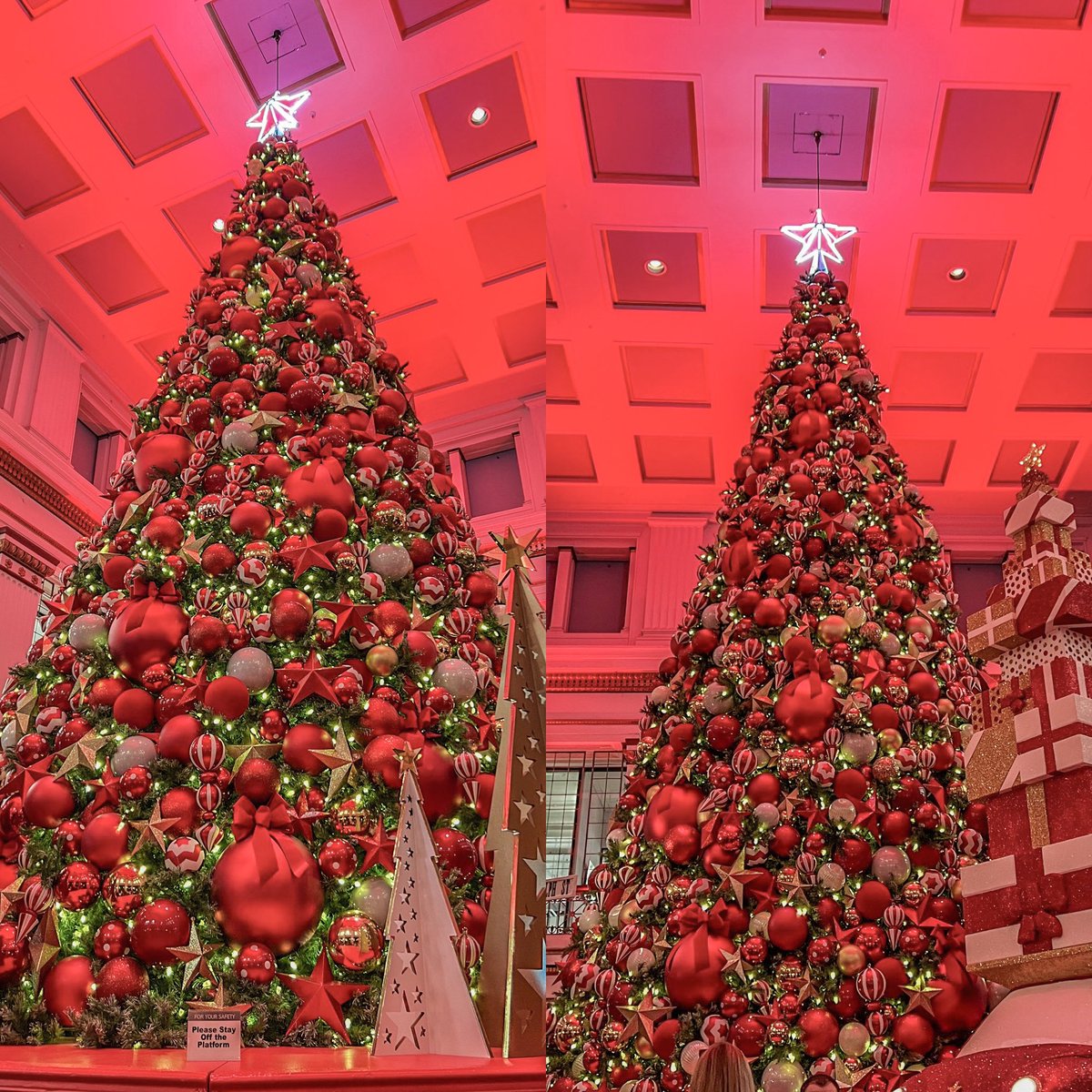 JSkin27's tweet image. #WalnutRoom #Chicago #Holidays24 🎄🎅🏼