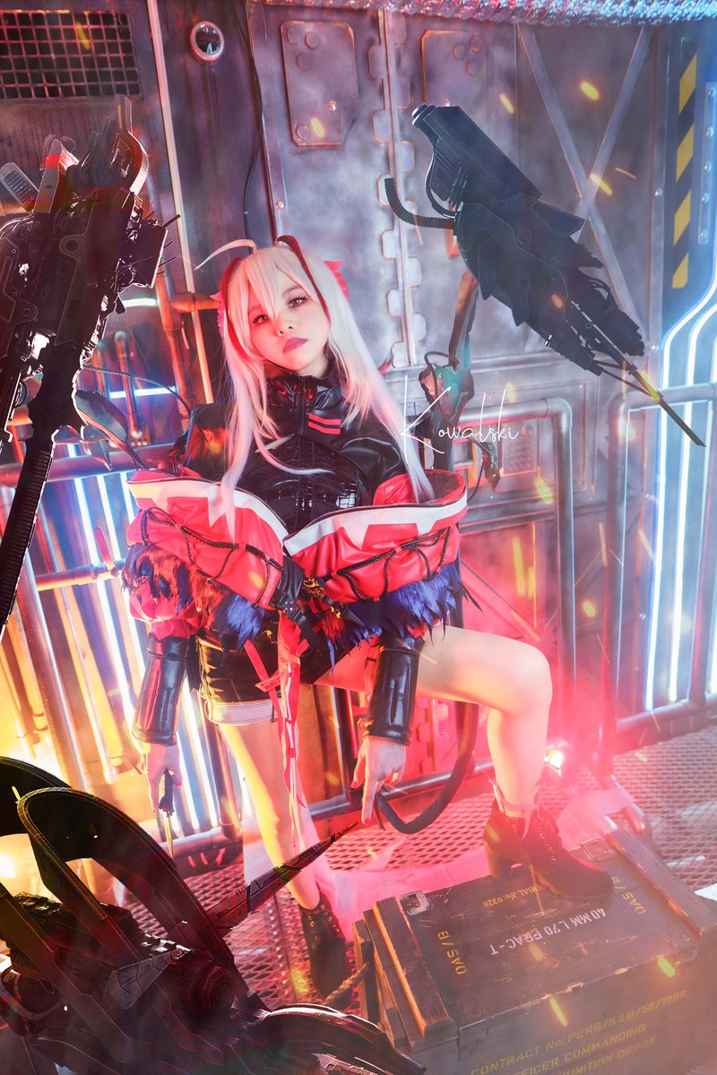 KowalMiel's tweet photo. ［コスプレ / Cosplay］
ウィシャデル    Wiš'adel
📷 @RazrigPhotos 
.
#アークナイツ #明日方舟 #ウィシャデル #wisadel https://t.co/oMhEPkCq5U