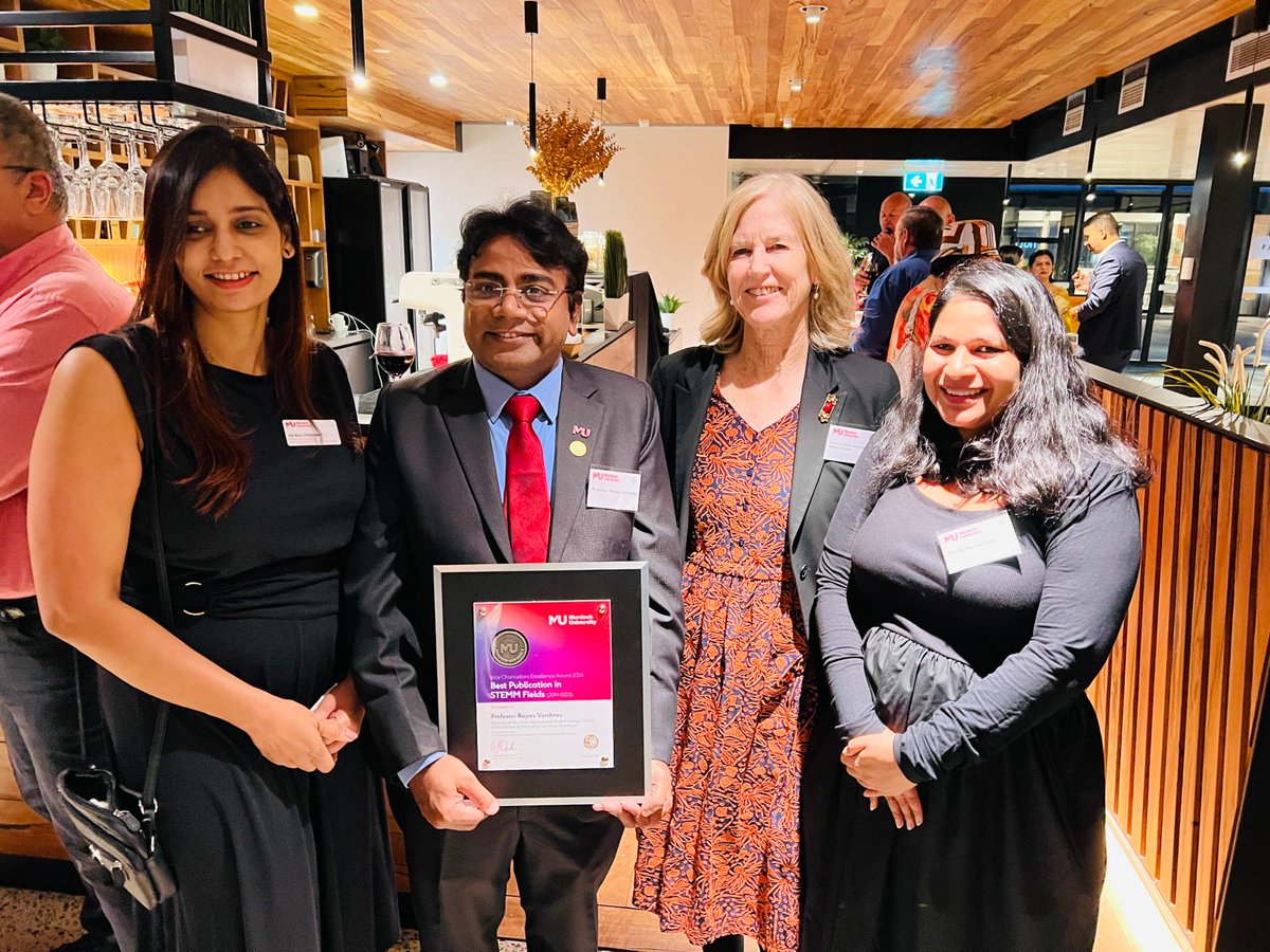 Murdoch's Centre for Crop & Food Innovation & SABC (@mu_ccfi_biotech) on Twitter photo We’re delighted to announce that CCFI Director <a href="/Rajvarshney/">Rajeev Varshney FRS</a>, Science Manager <a href="/Anuchitikineni/">Anu Chitikineni</a> and Senior Research Fellow <a href="/GargVanika/">Vanika Garg</a> were recognised for their outstanding contributions to research and innovation at last night’s <a href="/MurdochUni/">Murdoch University</a> Vice Chancellor’s Excellence Awards! We’re delighted to announce that CCFI Director <a href="/Rajvarshney/">Rajeev Varshney FRS</a>, Science Manager <a href="/Anuchitikineni/">Anu Chitikineni</a> and Senior Research Fellow <a href="/GargVanika/">Vanika Garg</a> were recognised for their outstanding contributions to research and innovation at last night’s <a href="/MurdochUni/">Murdoch University</a> Vice Chancellor’s Excellence Awards!
