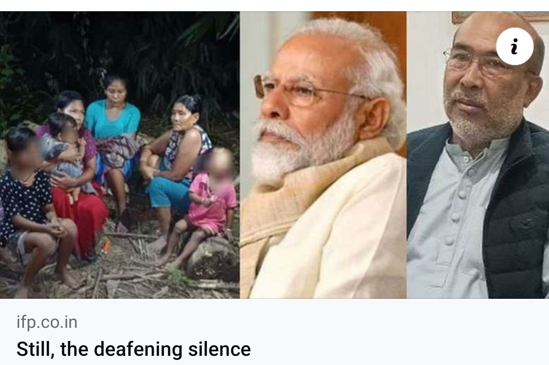 #Editorial: #Manipur police had said that they are doing their utmost to locate the six individuals, who have been reportedly abducted by Kuki militants, with the help of security forces after heavy reinforcements. But still not a word from the powers that be in Imphal and New