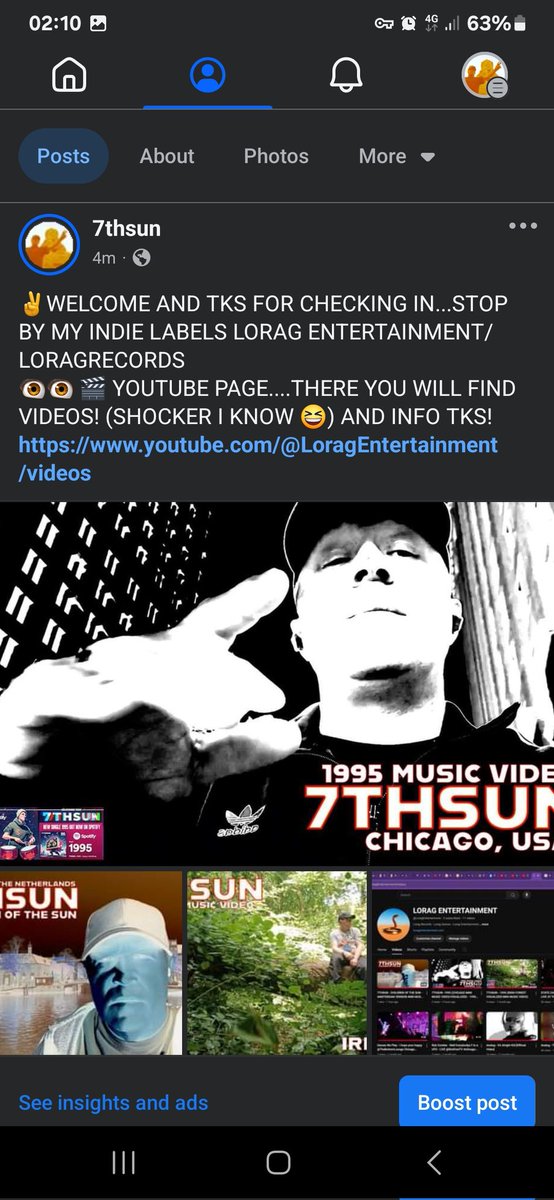 7THSUNx's tweet photo. ✌️WELCOME AND TKS FOR CHECKING IN...STOP BY MY INDIE LABELS 👁👁 🎬 YOUTUBE PAGE....THERE YOU WILL FIND VIDEOS! (SHOCKER I KNOW 😆) AND INFO TKS! #7thsun #youtube #loragentertainment 
LINK: LORAG ENTERTAINMENT YOUTUBE 👇👇👇 https://t.co/glNGn0OZre https://t.co/AvADmkiF9T