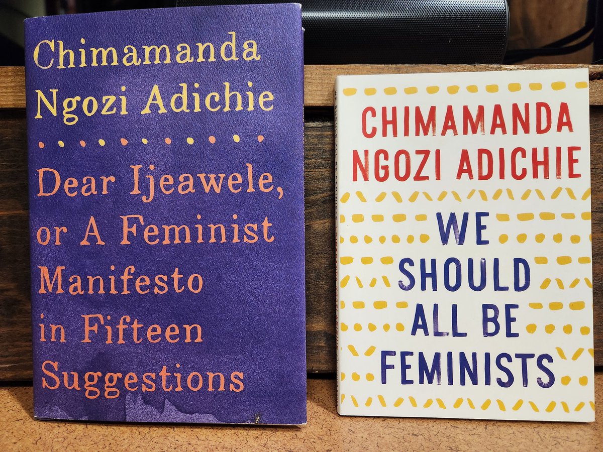 Teaching a grad course in Gender &amp; Communication may make for a semester of heavy conversations about patriarchal &amp; heteronormative power inequities but it can also mean one of your students knows a prolific Feminist author who graciously donates their work to your office library