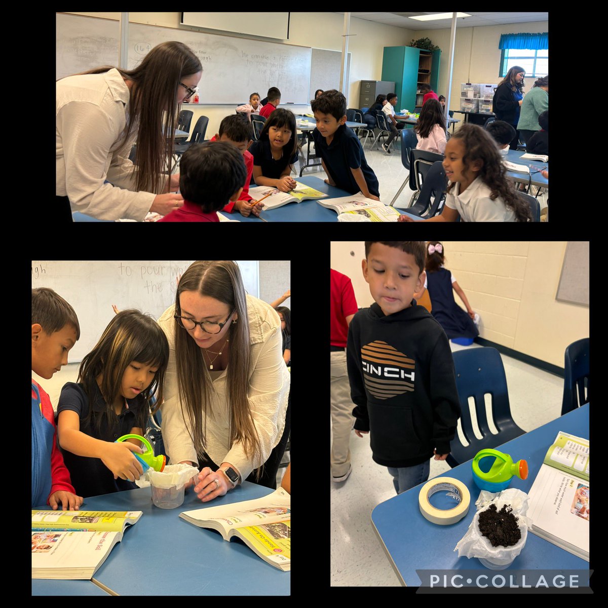 1st grade scientists at work! <a href="/CC_Renteria/">Christine Cano Renteria</a> <a href="/CharlieGarciaFW/">𝐂𝐡𝐚𝐫𝐥𝐞𝐬 𝐄. 𝐆𝐚𝐫𝐜𝐢𝐚, Ed.D.</a>