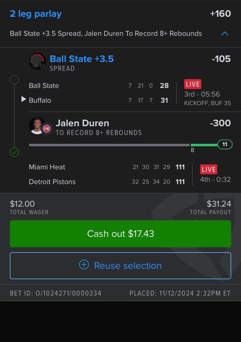noahsmith__27's tweet photo. @CodyBrownBets This man never misses. Hoping for some MACtion now. https://t.co/wxMIE0zBPD
