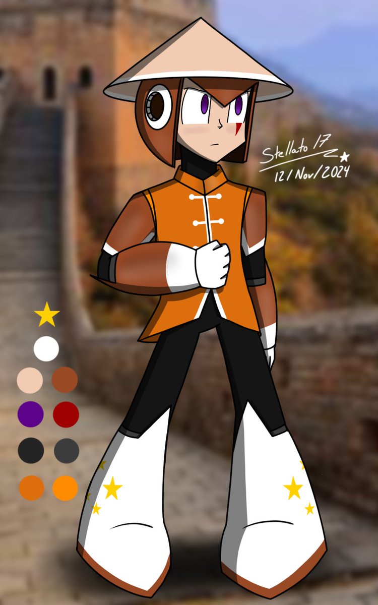 Stellato1740's tweet photo. @SchockmanPixel me encargó que hiciera uno enfocado en la cultura china y de ahí, inicié esa tarea y solo me falta escoger un buen nombre 🙂↕️
#SemiOffTopic #Dibujos2024 #MisDibujos #DigitalArt #Inspiration #InTheRealWorld #Rockman #MegaMan #80sGames #VideoGames #MegaManOC https://t.co/1bhQdA5xtV