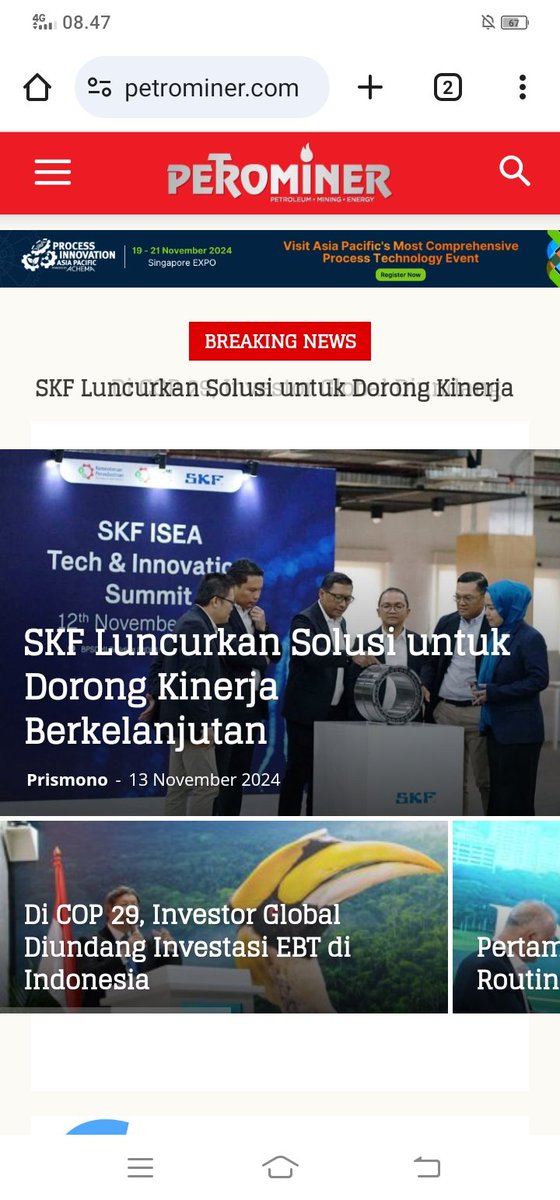 petrominer_com's tweet image. SKF menggelar SKF ISEA Tech &amp;amp; Innovation Summit untuk memperkenalkan teknologi solusi terbaru guna meningkatkan kinerja dan efisiensi industri yang berkelanjutan

#skf #bpsdmi #kemenperin #solusi #industri #petrominer
 petrominer.com/skf-luncurkan-…