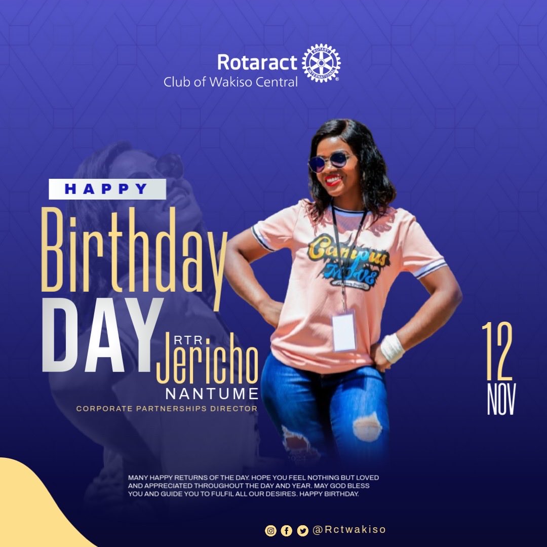 A year older and wiser 
Thank you rotaract fam
#birthdaylove