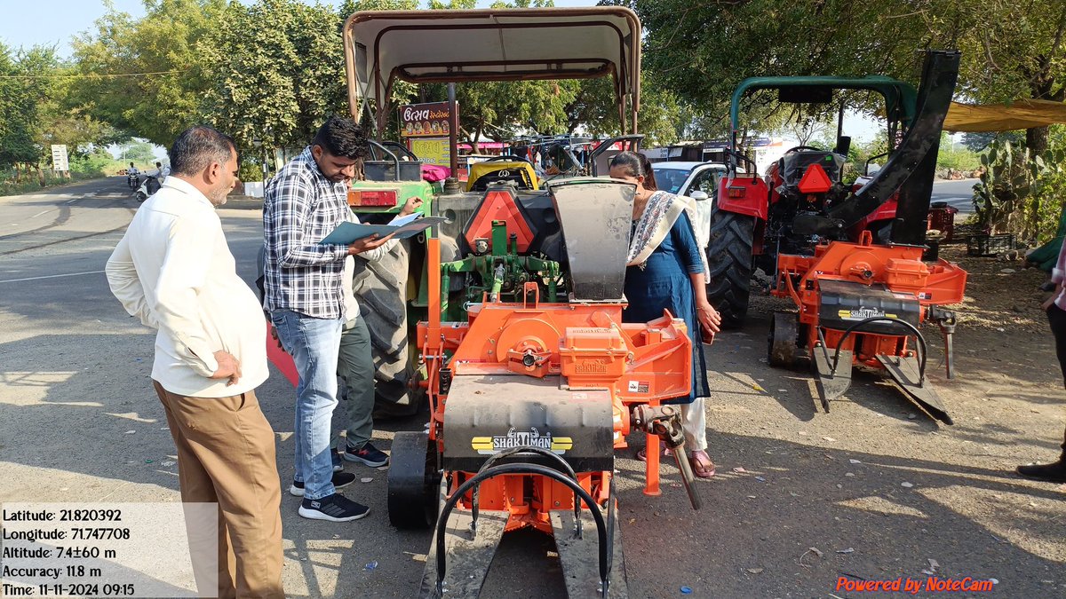 GRAMSEVAKBVNGUJ's tweet photo. ઉમરાળા તાલુકાના વિવિધ ગામોમાં  SMAM યોજના અંતર્ગત લાભાન્વિત ખેડૂતોના મોબાઇલ શ્રેડર અને પાવર ટિલરમાં સહાય માટે સાધન ચકાસણી કરવામાં આવી..

@BhavnagarDdo @CMOGuj @Collectorbhav @GujAgriDept @RaghavjiPatel https://t.co/WV6navmtoI