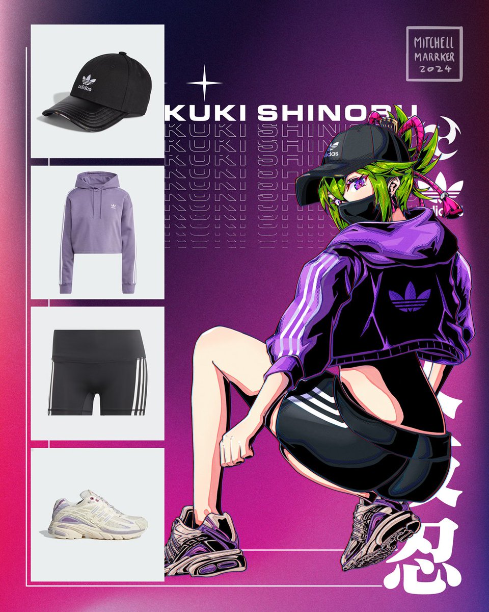 KUKI SHINOBU ⚡️🥷

Outfit:
Pride Baseball Cap
Adicolor Classics Cropped Hoodie
3-Stripes Short Leggings
Adistar Cushion Shoes

#genshin📷 #genshinimpact📷 #adidas #adidasoriginals #streetwear #原神 #KukiShinobu #久岐忍