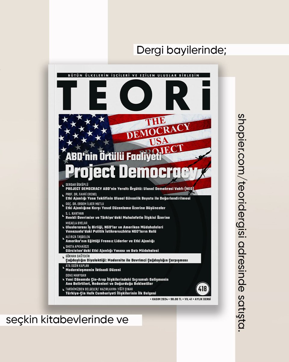 "Casusluk faaliyetlerinin nihai amaçlarından biri de hasım güçlerin karar alma mekanizmalarını etkilemektir İçimizde, başka devletler adına kamuoyu oluşturmakla görevli, çoğunlukla ülke vatandaşı olmakla beraber hizmet ettiği ülkenin kültür emperyalizmi neticesinde o devlet