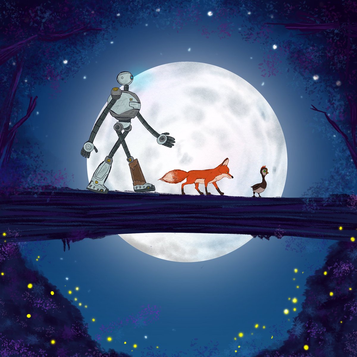 KyneMendes's tweet image. Sometimes to survive, we must become more than we were programmed to be 🤖🦊🦆
#TheWildRobot