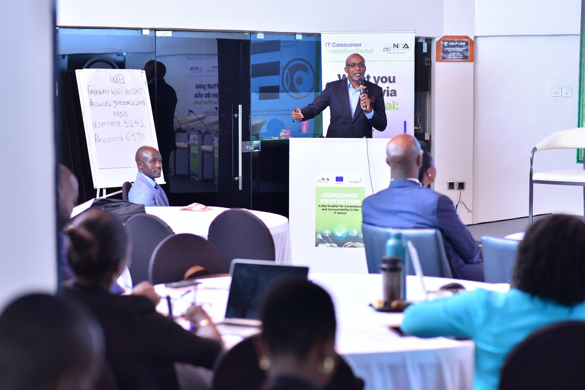 NITAUganda1's tweet image. @niyimic ~ when we invest in governance and accountability,  4 things happen, and these are  
- Increased consumer trust 
- Fair Competition 
- Enhanced reputation 
- Improved regulatory effectiveness 
#ConsumerProtectionUg