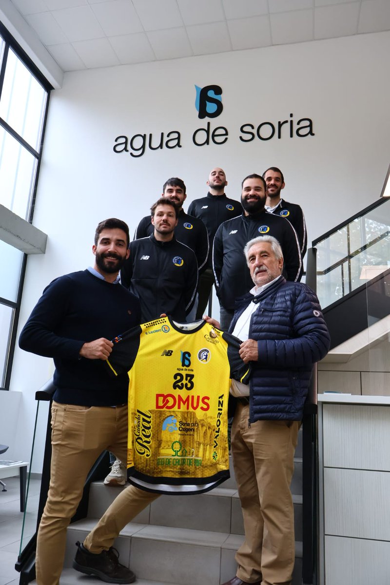 🔵🟡Un año más Aguas de Soria nos enorgullecemos de acompañar a <a href="/BalonmanoSoria/">Balonmano Soria</a>  en esta emocionante temporada 🟡🔵