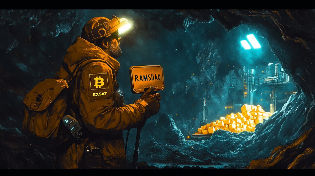 VaultRAM_com's tweet image. 🖥️ ramseos.io
🪪Are you a #RAMSDAO member?
✊Hold $RAMS #RAMX 🧑‍🏭Explore #exSat
⛏️Mine $BTC

@exSatNetwork @EOSNetworkFDN @EOSNetworkLabs #EOS #BTC #RAM $XSAT