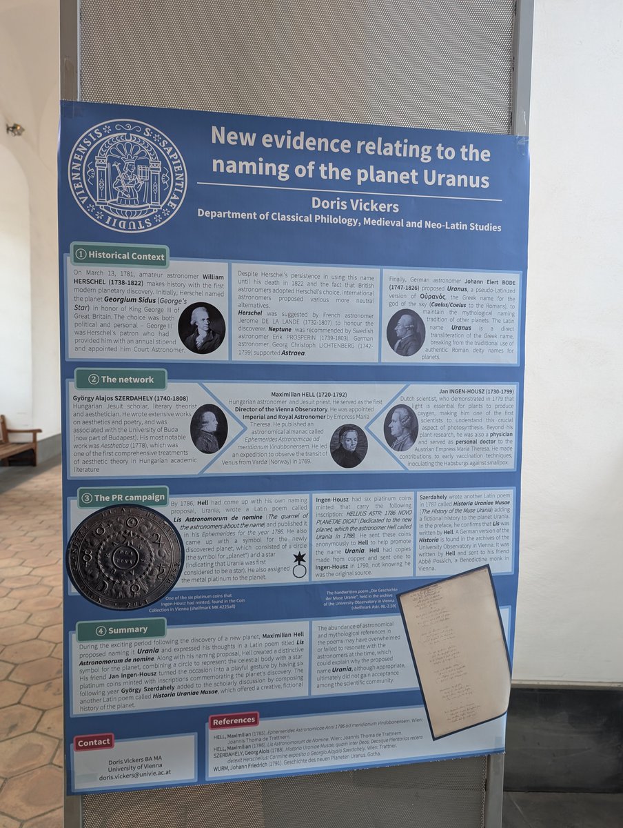 SEAC XXXI  about to start. My poster looks good ♥️ Looking forward to my talk on friday as well...