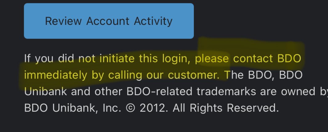 Sinong customer po tatawagan? Try harder.