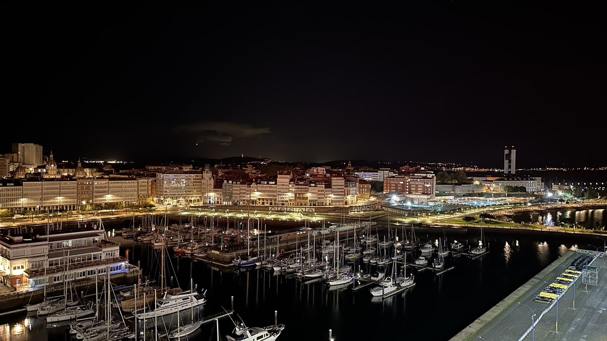 MsStarlights's tweet photo. We have docked safely in Spain.
Today is going to be an interesting day!
La Coruña, Spain
#LaCoruña #Spain #WorldTraveler #EuropeBound #CityScape https://t.co/fmOh3CyJg1