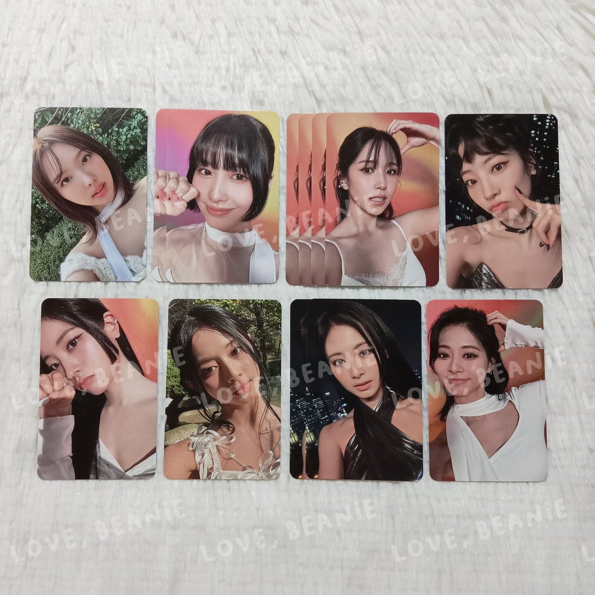 WTS | LFB

Twice 'With You-th' Album Photocards
= 45 pesos

🔸Price + PF + LSF
🔸DM to Claim
🔸NOT for Sensitive Buyers
🔸DOP: PAYO, 3 Days or 1 Week w/ NRDP

aboutlovebeanie.carrd.co
🏷️ nayeon momo sana jihyo mina dahyun chaeyoung tzuyu pc merch wy