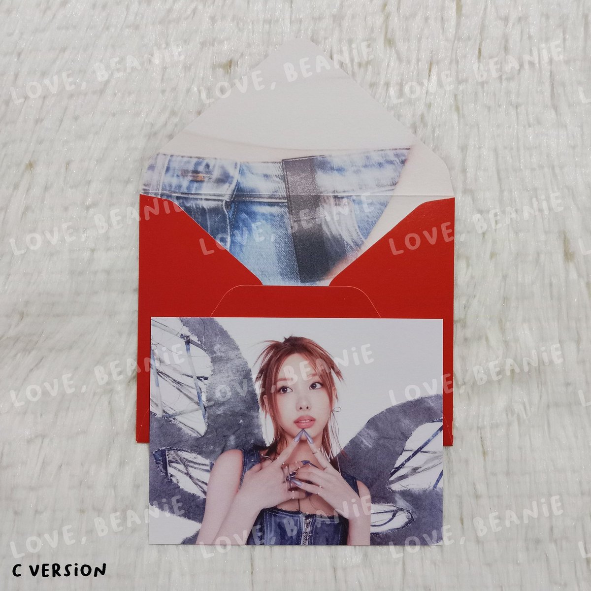 WTS | LFB

Twice Nayeon 'Na' POB Postcard + Envelope
= 40 pesos

🔸 Price + PF + LSF
🔸 DM to Claim
🔸 NOT for Sensitive Buyers

For T&amp;Cs, FAQs, and more infos👇🏼
aboutlovebeanie.carrd.co

🏷️ ny na abc merch ph