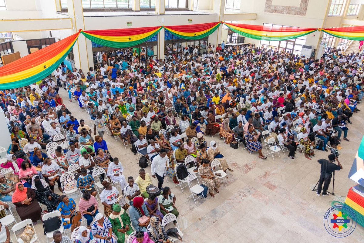 gea_ghana's tweet photo. YouStart GrantExpo: Celebrating the Disbursement of Phase 2 Grants!
GEA proudly concludes the YouStart GrantExpo, marking the successful disbursement of grants to over 4000 youth-owned startups and businesses under Phase 2.
#YouStart #GJSP #GrantExpo #EmpoweringYouth https://t.co/RQ5cnwhWTR
