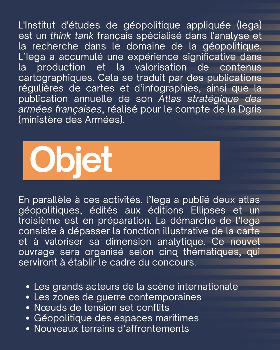 Institut d’études de géopolitique appliquée tweet media