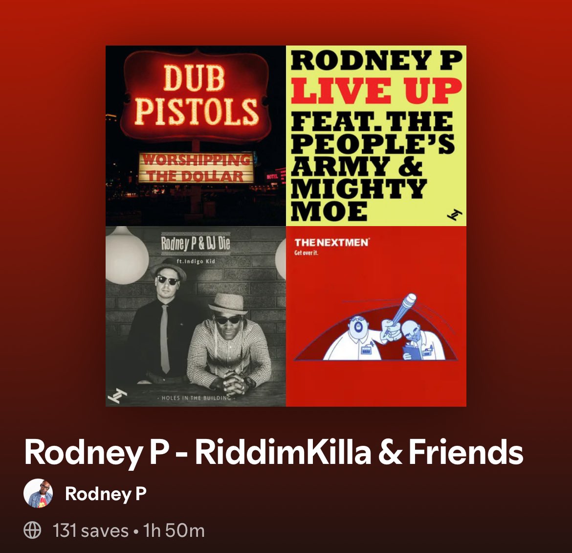 DJDS79743329's tweet photo. Gym soundtrack for today: Rodney P - RiddimKilla &amp; Friends (Spotify Playlist)

Godfather of British Hip Hop, #RodneyP is a true original. Since 1987, he’s been a part of the iconic UK hip hop group, London Posse, and his music has stayed in repeat at the DS household @RodneyP_UK https://t.co/4vPeFKoyrz