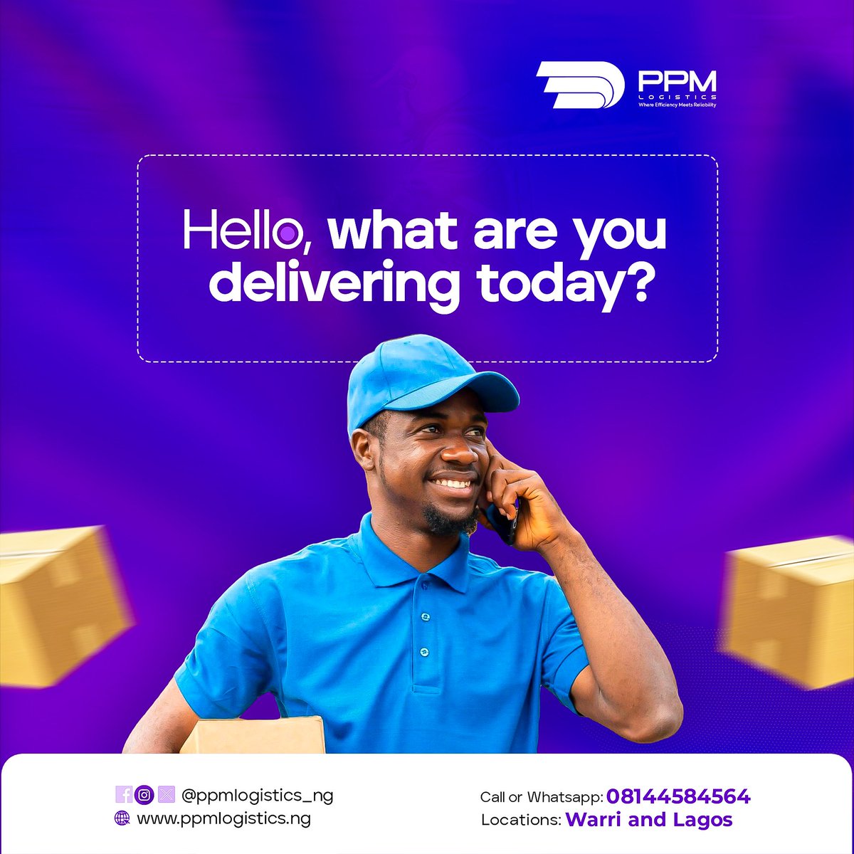 ppmlogistics_ng's tweet photo. At PPM Logistics, every delivery is a chance to build connections, create convenience, and deliver solutions tailored to your needs.

#Logistics #supplychain #Transportation #distribution #parceldelivery #Logisticssolution #Ppmlogistics #logisticsinlagos #logisticsinwarri https://t.co/phycPv3XYZ