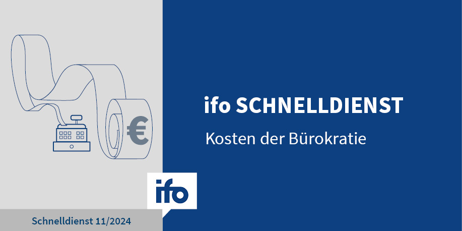 🔊Heute neu erschienen: der #ifoSchnelldienst 11/2024 zum Thema "Kosten der #Bürokratie – Reformen dringend geboten". #Leseempfehlung ifo.de/publikationen/…