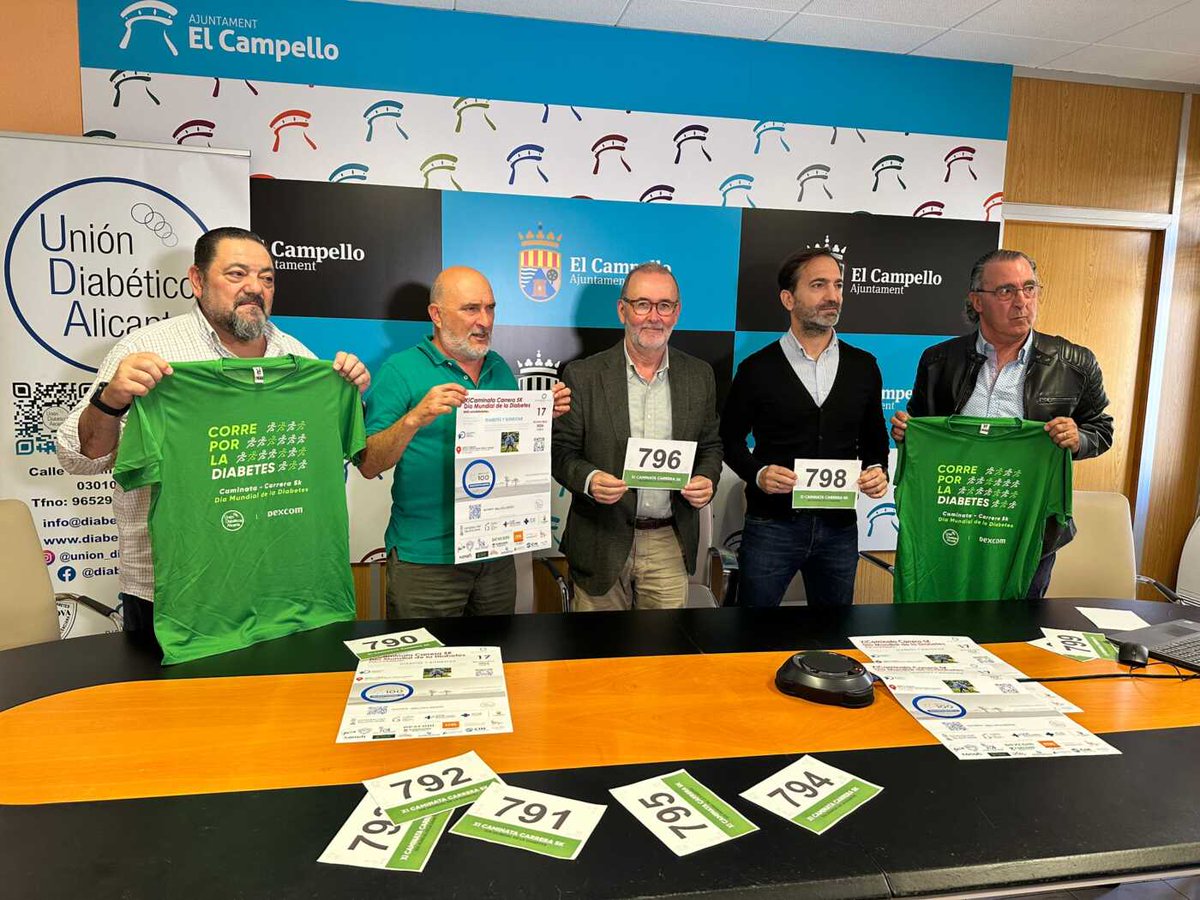 📷 ¡El Campello se mueve por la diabetes! 📷
📷 Cuándo: Domingo, 17 de noviembre, 10:00 h
📷 Dónde: Paseo Playa Muchavista, El Campello (Frente al Edificio Tobago)
Noticia completa en: grupobrotons.com/el-campello-ac…
#DíaMundialDeLaDiabetes #ElCampello  #UniónDiabéticosAlicante