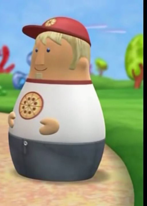 ElfiestElfy's tweet photo. @Takahata101 @MillaNoire alright alright here. i'll give ya one i remembered recently

i would do [redacted] to Pizza Guy from Higgly Town Heroes (and i have others that are prolly more questionable but eh-) https://t.co/LXCZ5gB51q