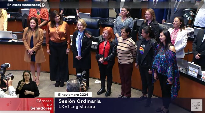 ⚠ A la 1:30 de la madrugada, la mayoría en el <a href="/senadomexicano/">Senado de México</a> designa por 87 votos a Rosario Piedra para un 2o periodo al frente de la <a href="/CNDH/">CNDH en México</a>, se manda un mensaje contundente en contra de las víctimas y la agenda de derechos humanos. ¡Indignante!

#LaCNDHQueQueremos 
#CNDH