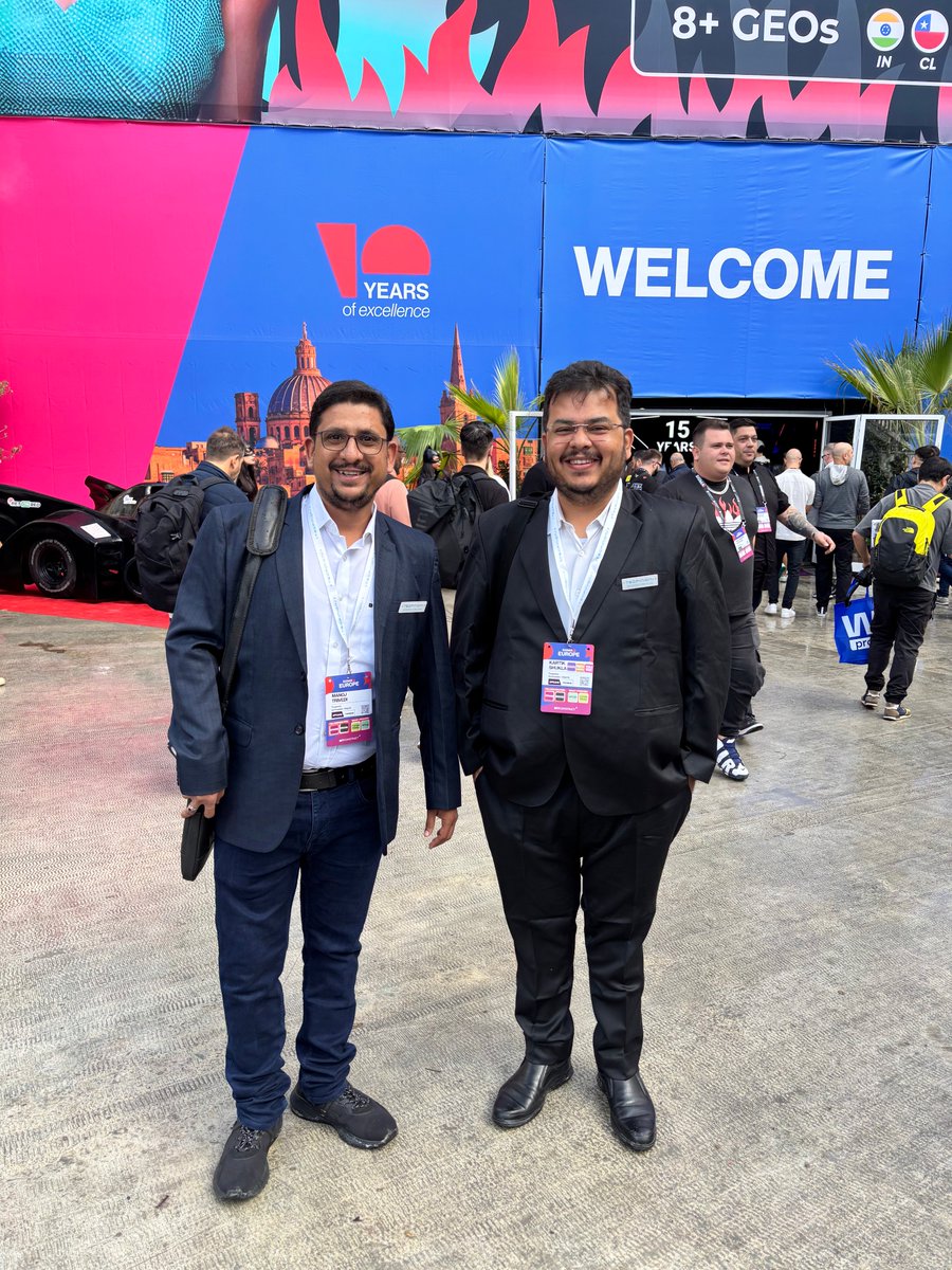 tecpinion's tweet photo. Reflecting on an incredible 1st day at the @SiGMAworld_
Thank you @EmanPulis & @StephenACrystal for your precious time & valuable insights!
#SiGMAEuropeday1 #SiGMAEurope2024 #SiGMAEurope #SiGMAMalta #SiGMAMalta2024 #SigmaWorld #Maltaweek #iGaming #Tecpinion https://t.co/QSGEqtOz8A
